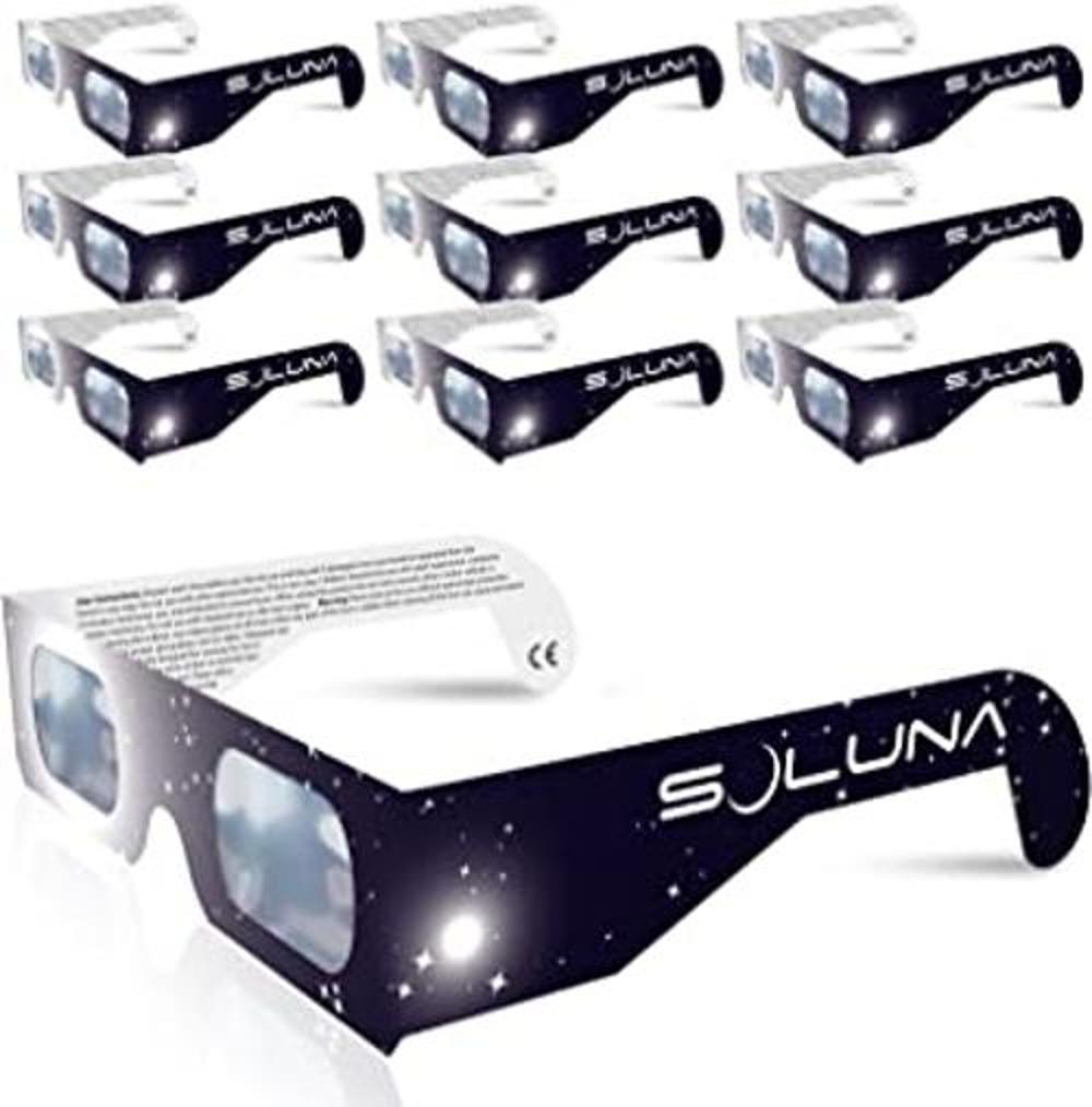 Soluna Eclipse solar anteojos CE y ISO certificados
