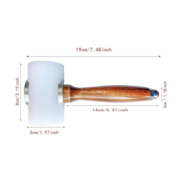 Martillo de talla de cuero para trabajo de cuero de cuero_5