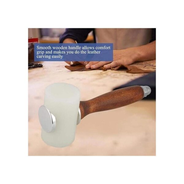 Martillo de talla de cuero para trabajo de cuero de cuero_4