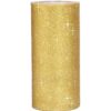 Outus Rollo de cinta de tul dorado de 6 pulgadas rollo de_1