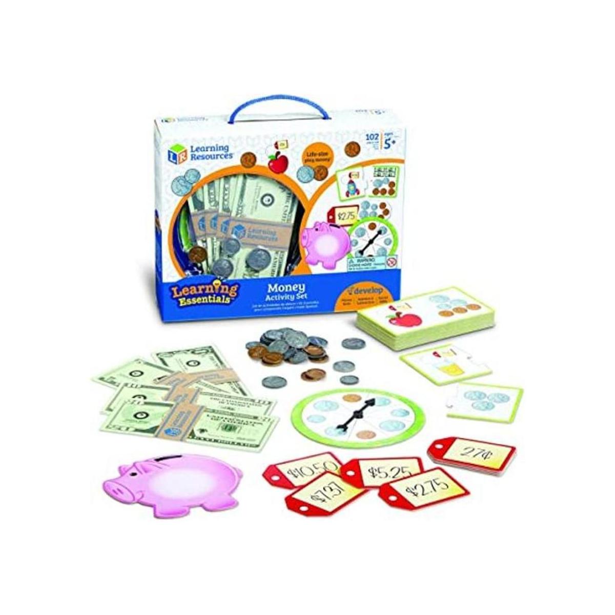 Learning Resources Juego de actividades de dinero 102