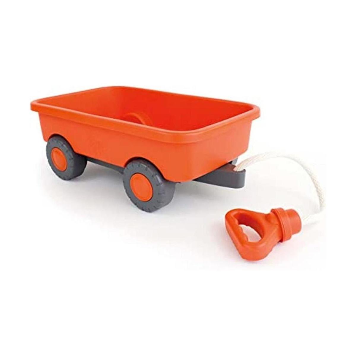 Juguete verde wagon juguete para exteriores color naranja