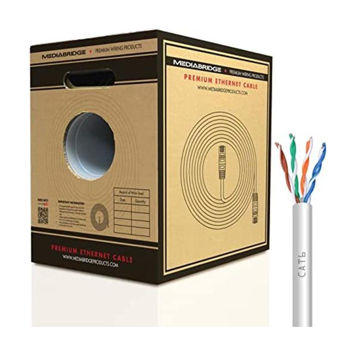 CAT6 Ethernet Cable de cobre macizo Mediabridge