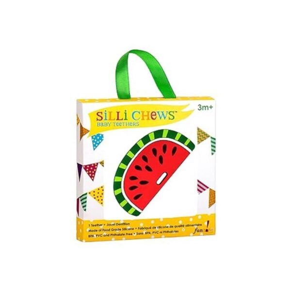Silli Chews Mordederos de frutas de sandía para bebés sin_4