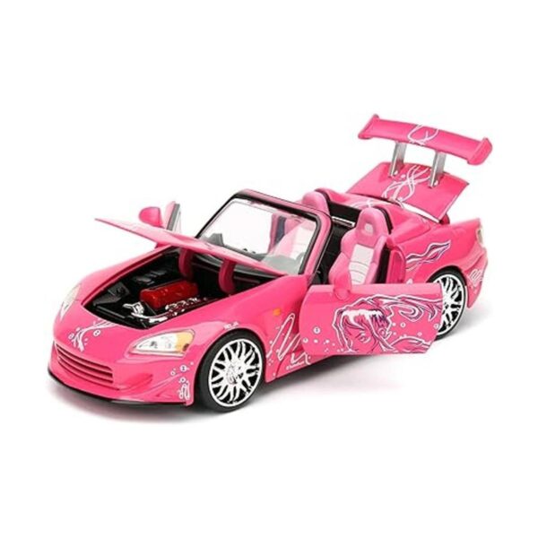 Modelo a escala 124 de metal fundido del auto Honda S2000_2