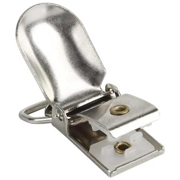 Andux 25 clips de tirantes para soportes de plata YJK01_4