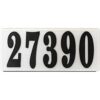 Qualarc SRPAB01BLK Serrano Placa de dirección rectangular_1
