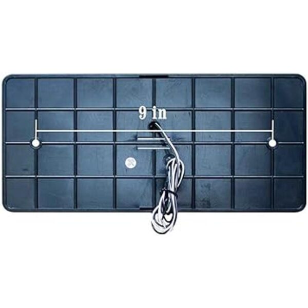 Qualarc SRPAB01BLK Serrano Placa de dirección rectangular_4