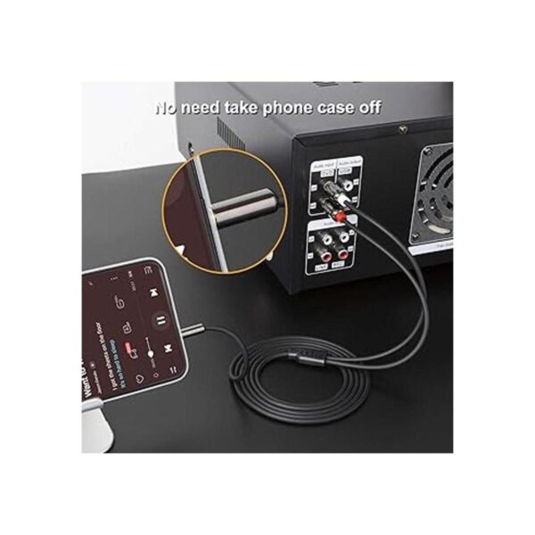 Cablecreation Cable de audio RCA macho a cable macho de_2