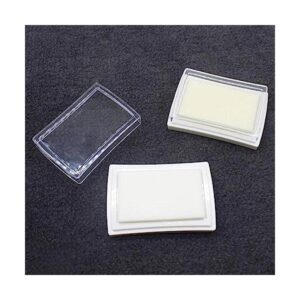 DAYBREAK CRAFT 12pcs blanco grande almohadilla de tinta_1