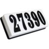 Qualarc SRPAB01BLK Serrano Placa de dirección rectangular_2