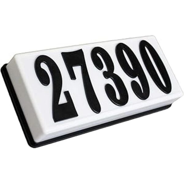 Qualarc SRPAB01BLK Serrano Placa de dirección rectangular_2
