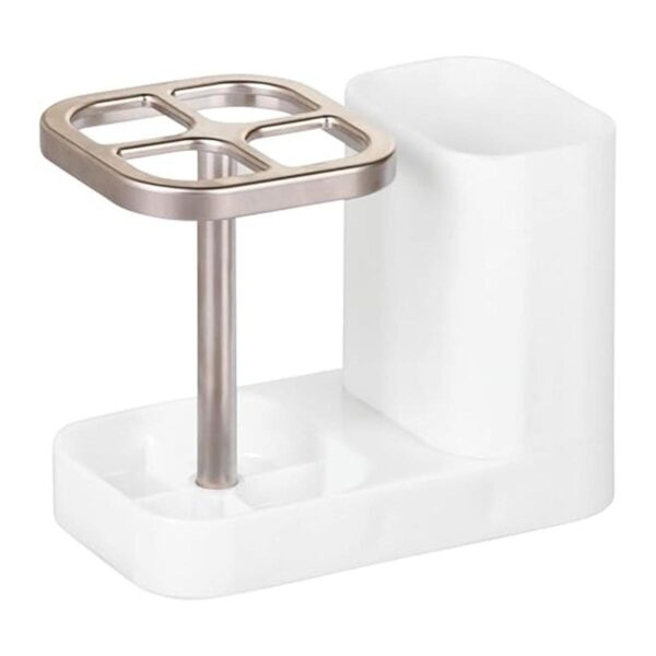 Soporte mDesign para pasta y cepillos de dientes con