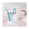 Soporte mDesign para pasta y cepillos de dientes con
