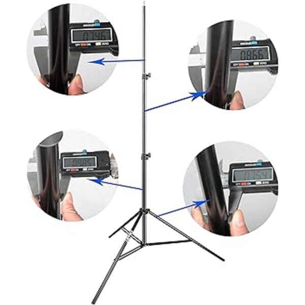 EMART Soporte de luz para fotografía de 8.2 ft para_6
