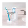 Soporte mDesign para pasta y cepillos de dientes con