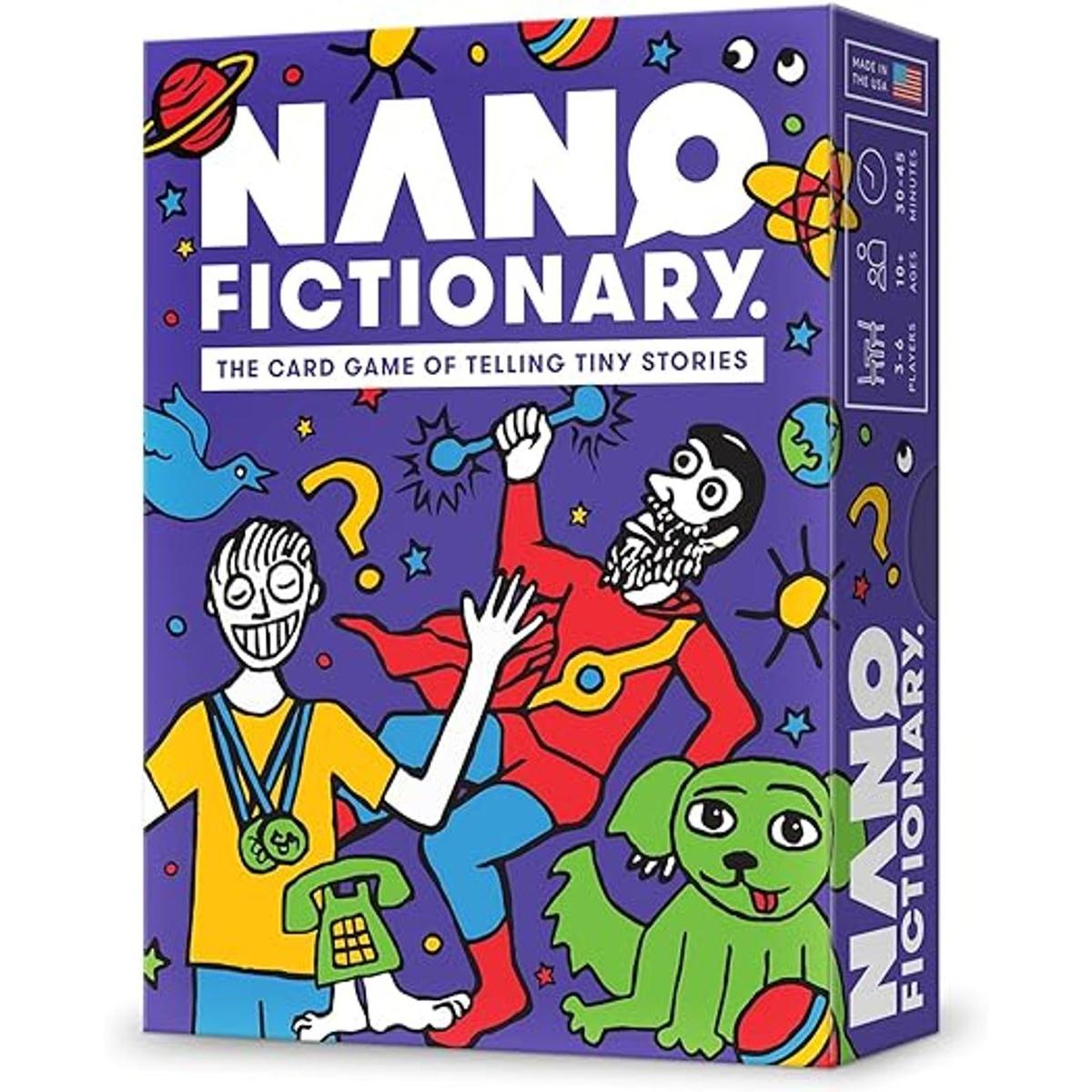 LOONEY LABS Nanofictionary Juego de cartas para juegos