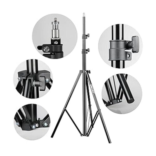 EMART Soporte de luz para fotografía de 8.2 ft para_3
