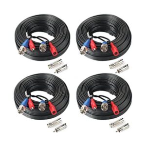 SHD Paquete de 4 cables de alimentación BNC Vedio_1