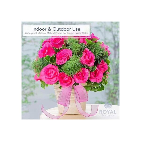 Royal Imports Cinta transparente con cable para_5