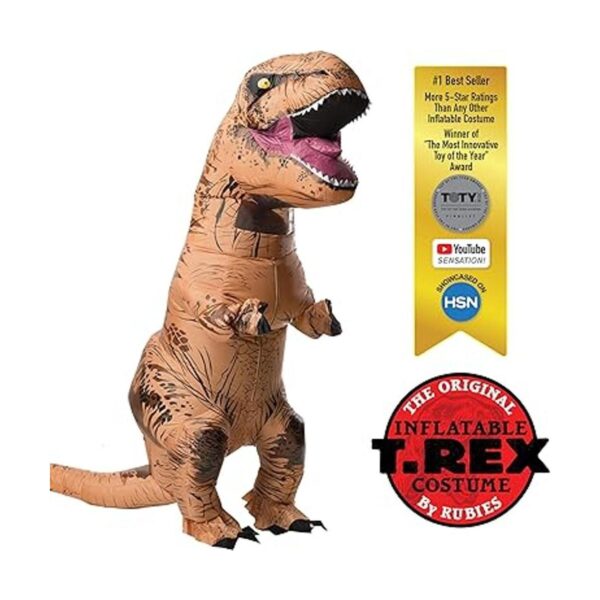 Disfraz de dinosaurio inflable original para adultos TRex_2