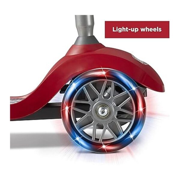 Radio Flyer Lean N Glide Scooter con ruedas iluminadas_2