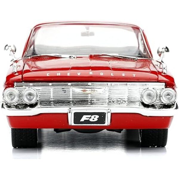 Jada Toys Fast Furious 8 Vehículo de Dom Chevy Impala_4