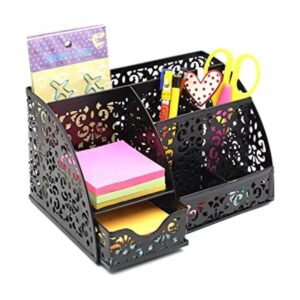 EasyPAG Organizador de escritorio de malla con patrón de_1