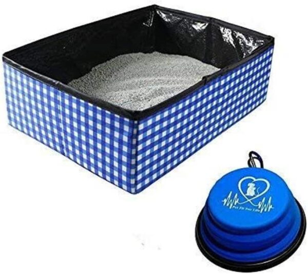 Pet Fit For Life Caja de arena plegable portátil para