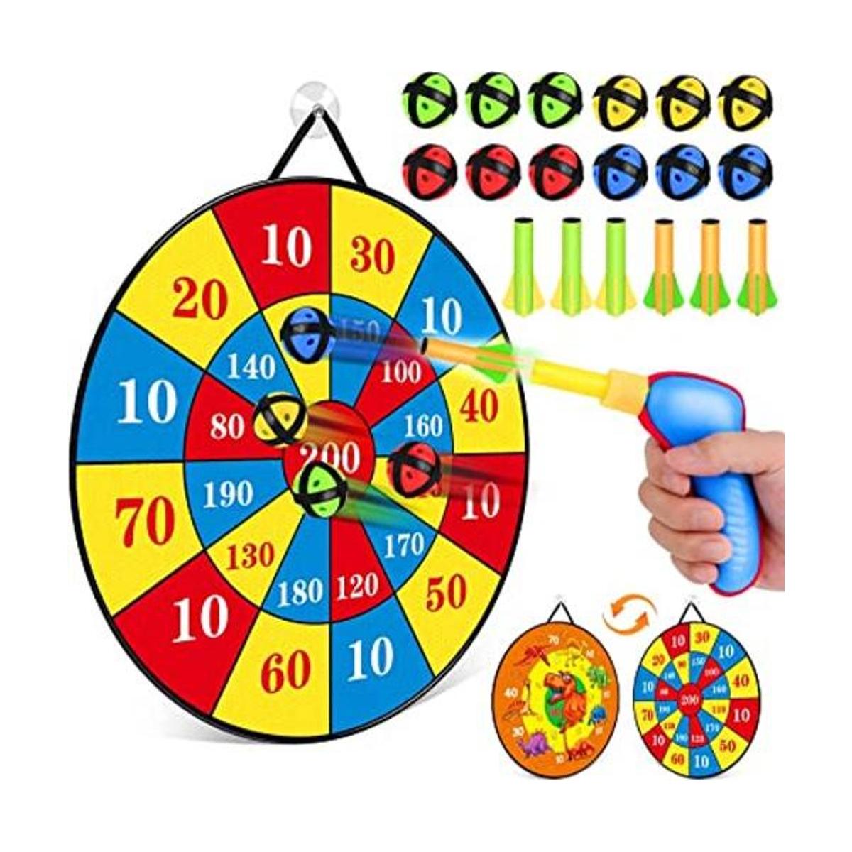 Tablero de dardos de 26 pulgadas para niños juegos de