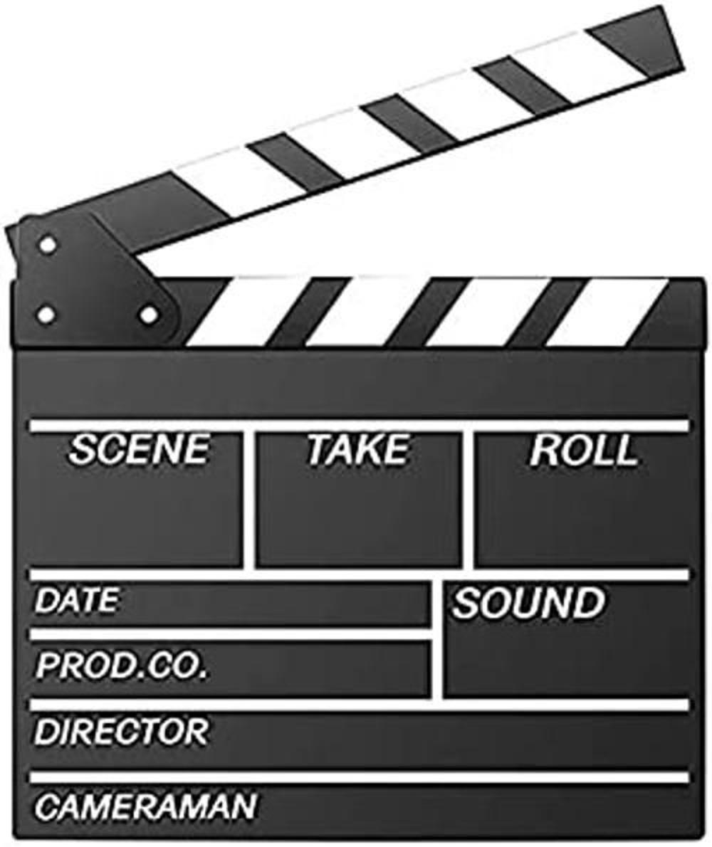 Tablero de aplaudiciones de película de Hollywood tablero