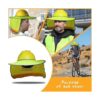 TWSafety Sombrero duro para sombra visera dura malla