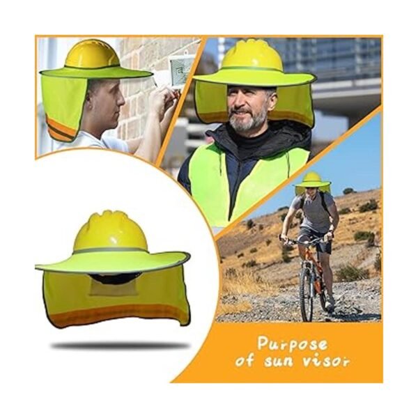 TWSafety Sombrero duro para sombra visera dura malla