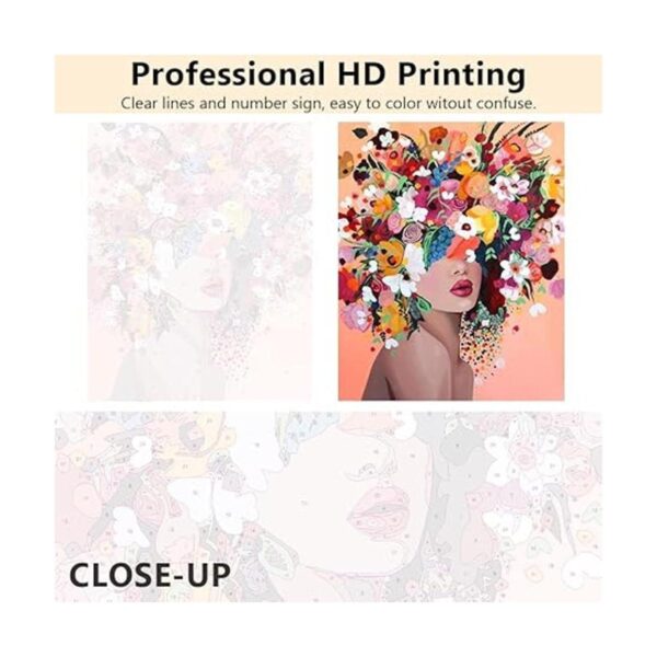 TUMOVO Pintura por números para adultos kits de pintura