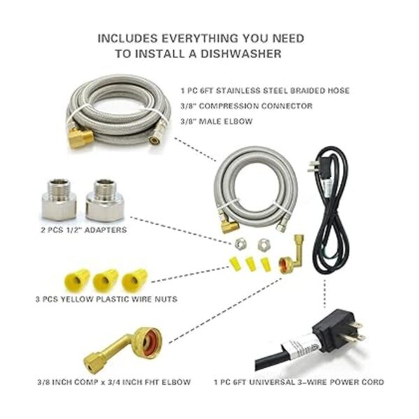 TT FLEX Kit universal de instalación de lavavajillas_2