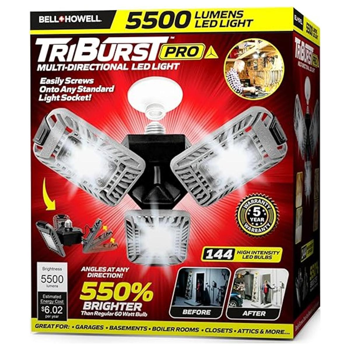 TRIBURST Deluxe by BellHowell Iluminación 50 más