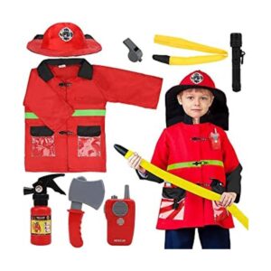 TOY Life Disfraz de bombero para niños de 2 años con_1