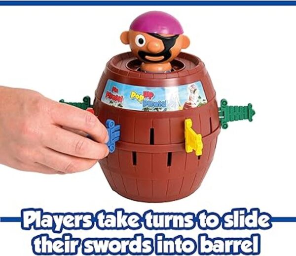 TOMY Pop Up Pirate Juego de pirata emergente proporciona_4