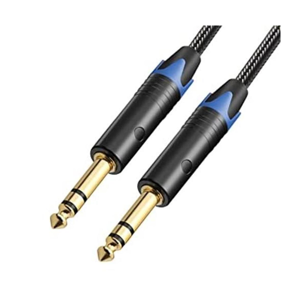 TISINO Cable TRS de 14 pulgadas cable de audio estéreo