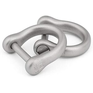 TISUR Anillos en D con grillete de tornillo forma de U_1