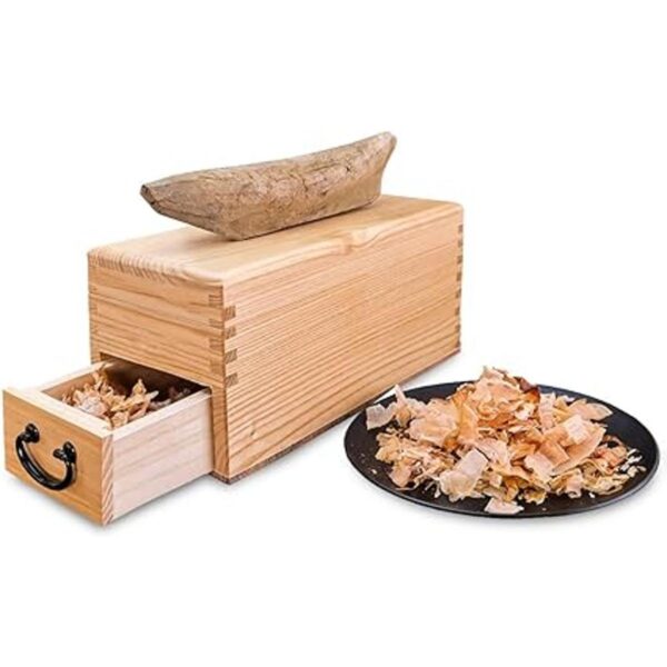 TIKUSAN Caja de afeitar de Katsuobushi seca hecha en Japón