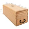 TIKUSAN Caja de afeitar de Katsuobushi seca hecha en Japón