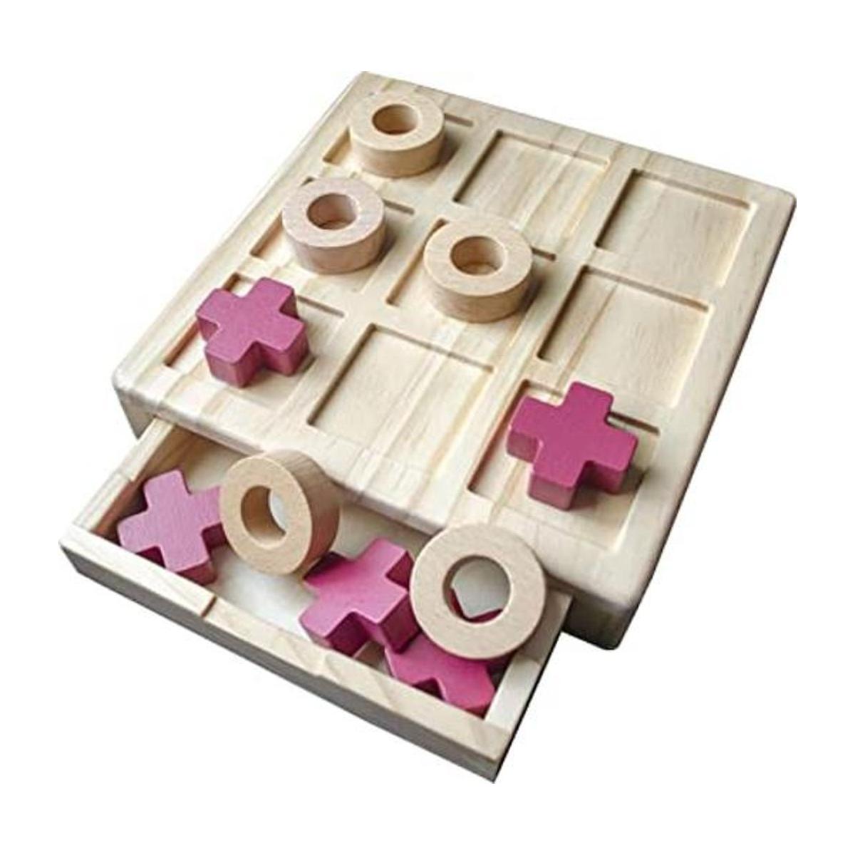 TIC TAC Toe Juego familiar incluye 10 piezas de juego de