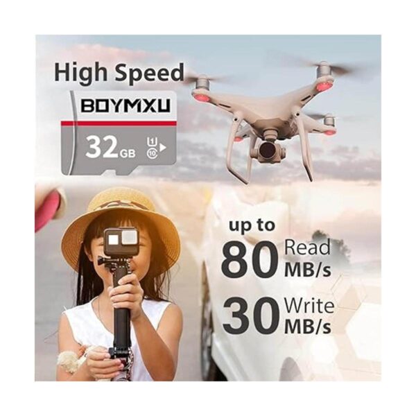 TF Memory Card 32GBBOYMXU TF Card with AdapterHigh Speed_2
