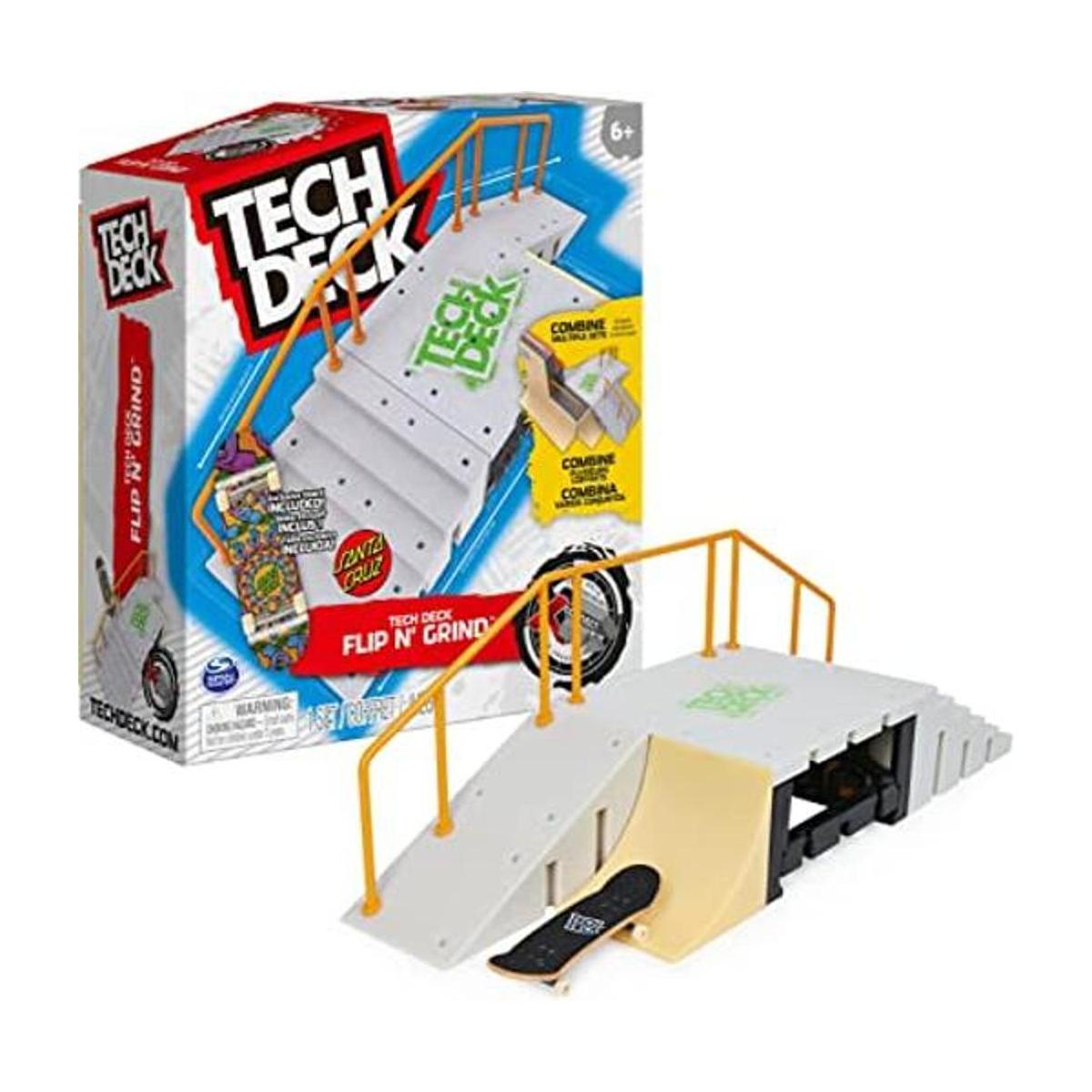 TECH DECK Flip N Grind XConnect Park Creator juego de