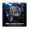 TEKMAGIC 10 ATM Digital sumergible reloj de buceo 328.1 ft