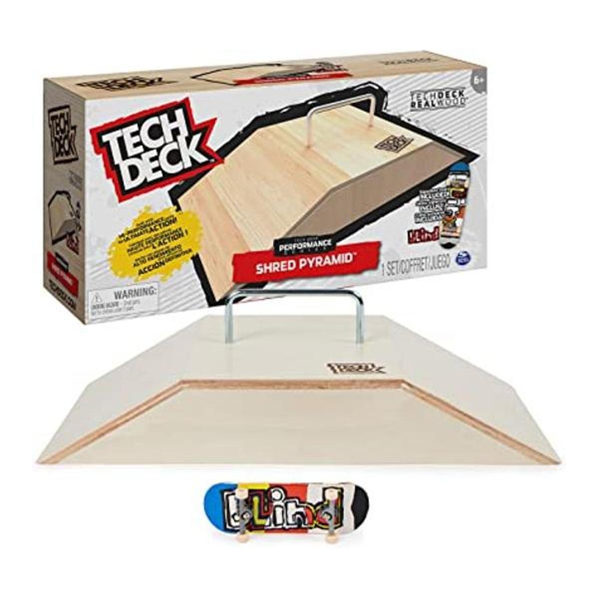 TECH DECK Serie Performance juego de pirámide triturada