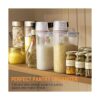 TBMax Contenedor de almacenamiento de arroz con plástico