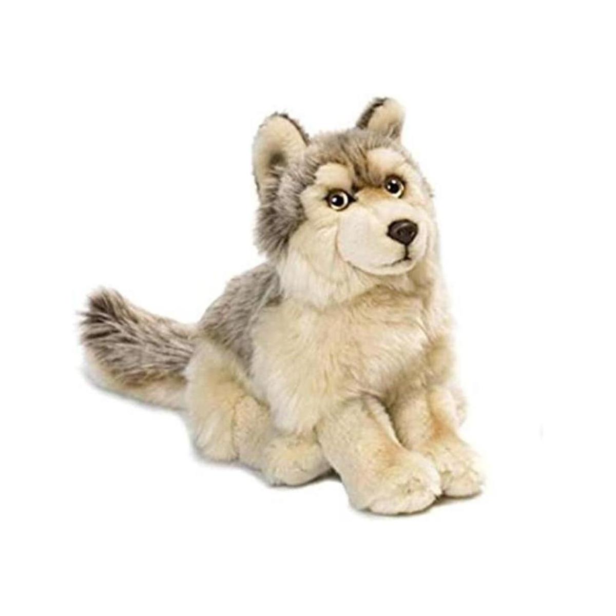 TAMMYFLYFLY Little Silver Grey Wolf Puf de peluche