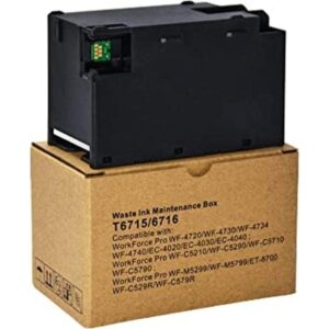 T6715 T6716 Caja de mantenimiento de tinta compatible con_1